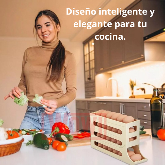 DISPENSADOR DE HUEVOS 4 NIVELES🥚