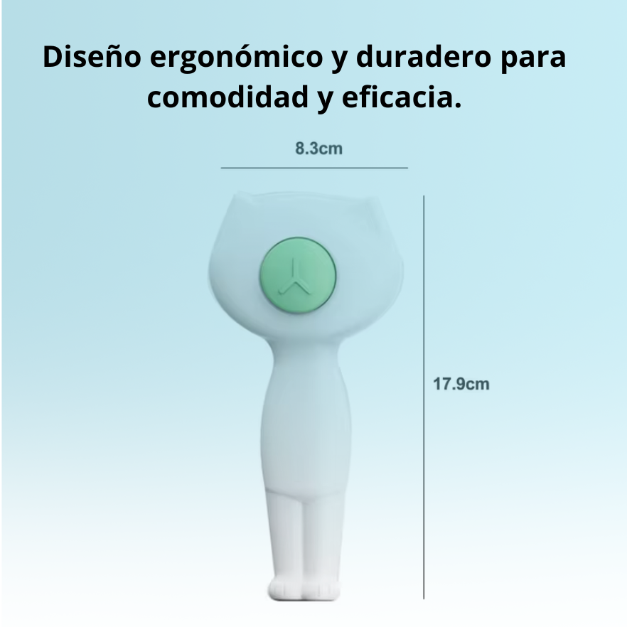 CEPILLO PARA MASCOTAS TIPO VORTICE