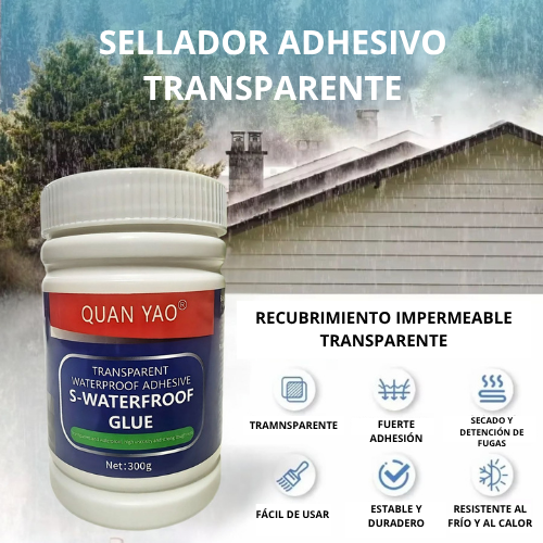 SELLADOR ADHESIVO TRANSPARENTE