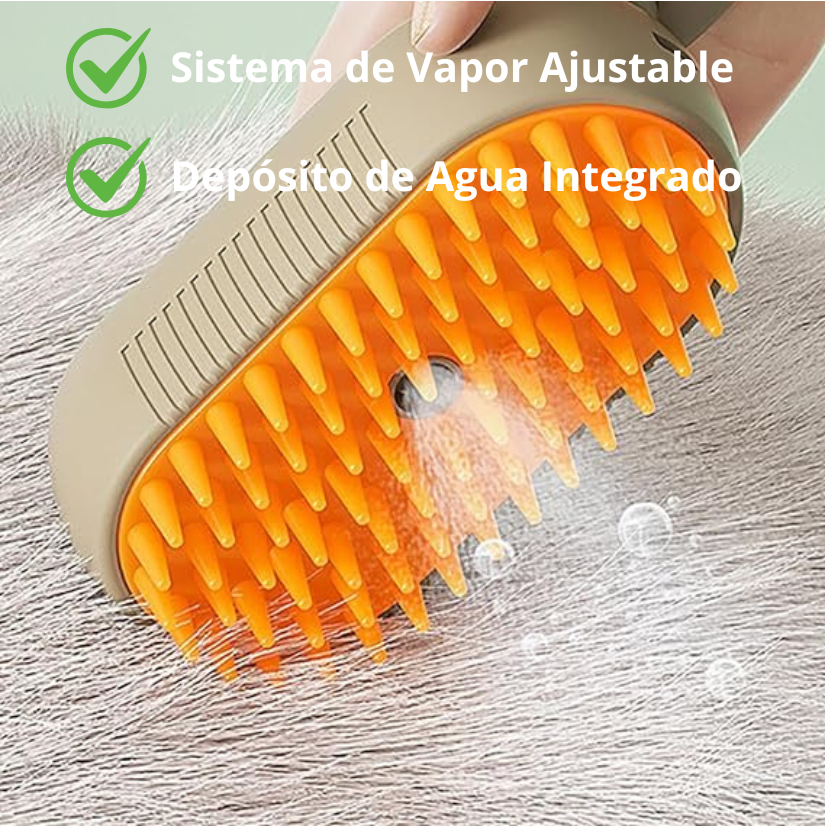 CEPILLO DE VAPOR CON MANGO