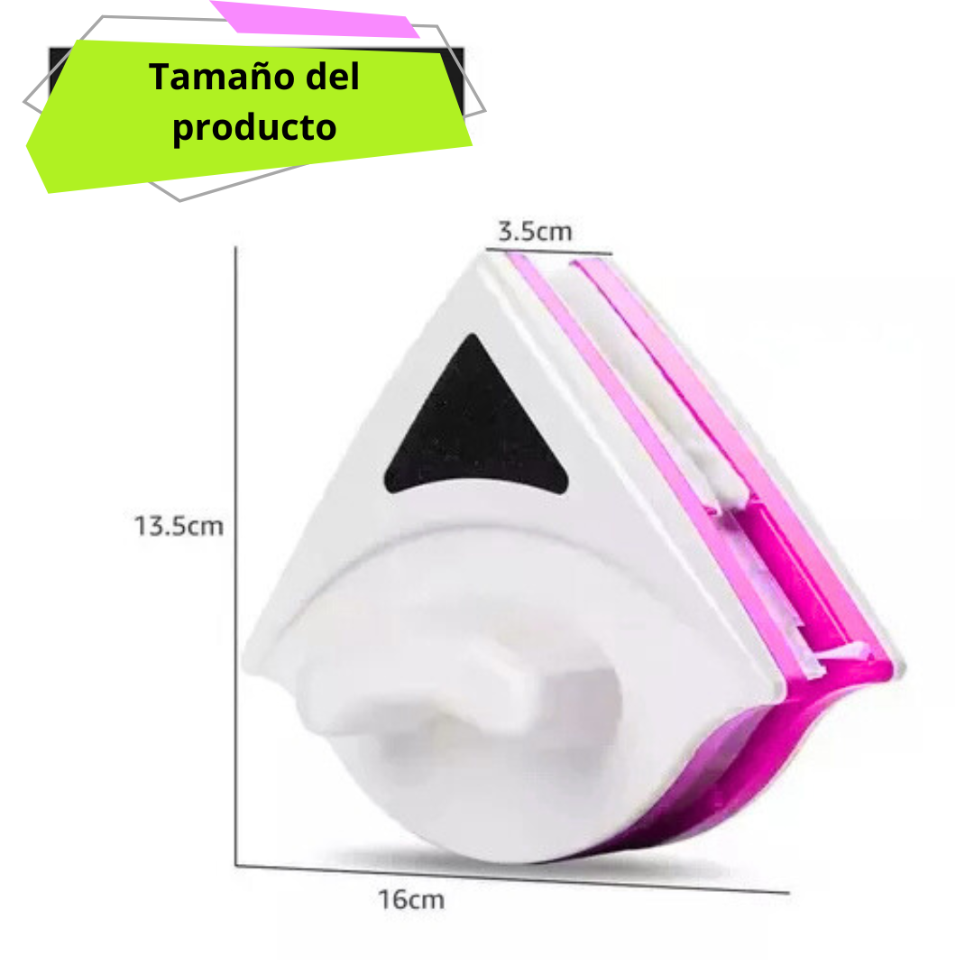 🧲 LIMPIADOR VENTANAS MAGNETICO DOBLE CARA 💦