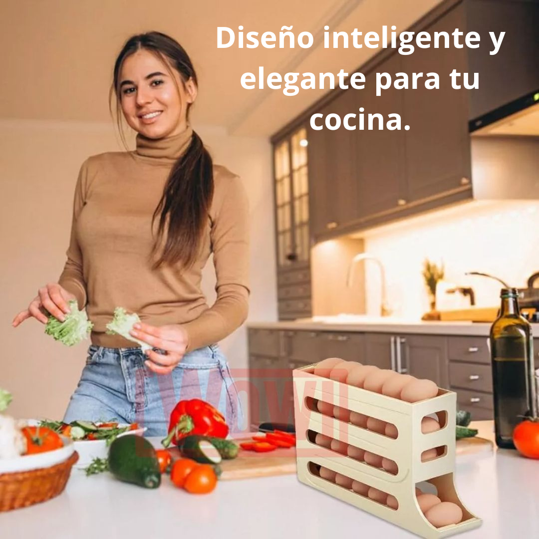 DISPENSADOR DE HUEVOS 4 NIVELES🥚