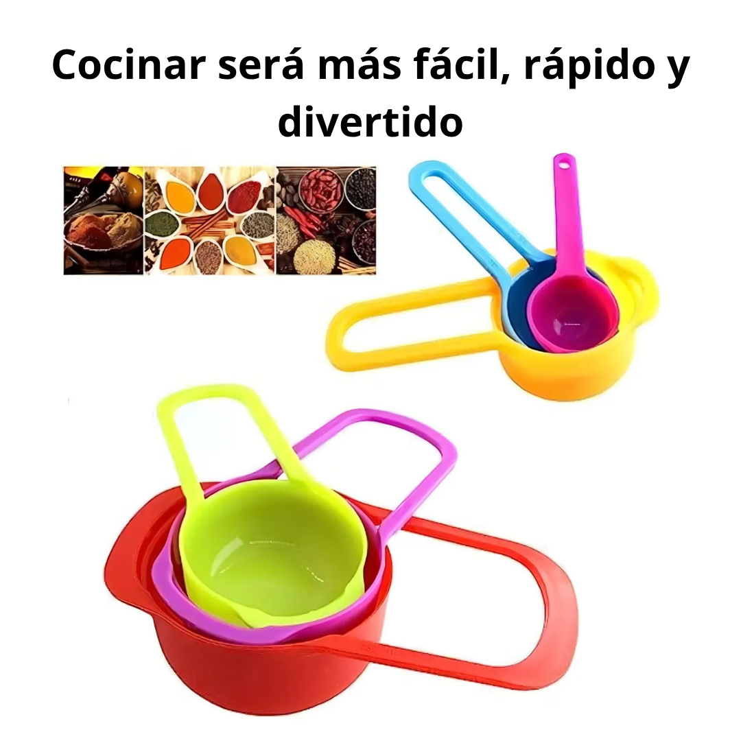 SET CUCHARAS MEDIDORAS PARA COCINA