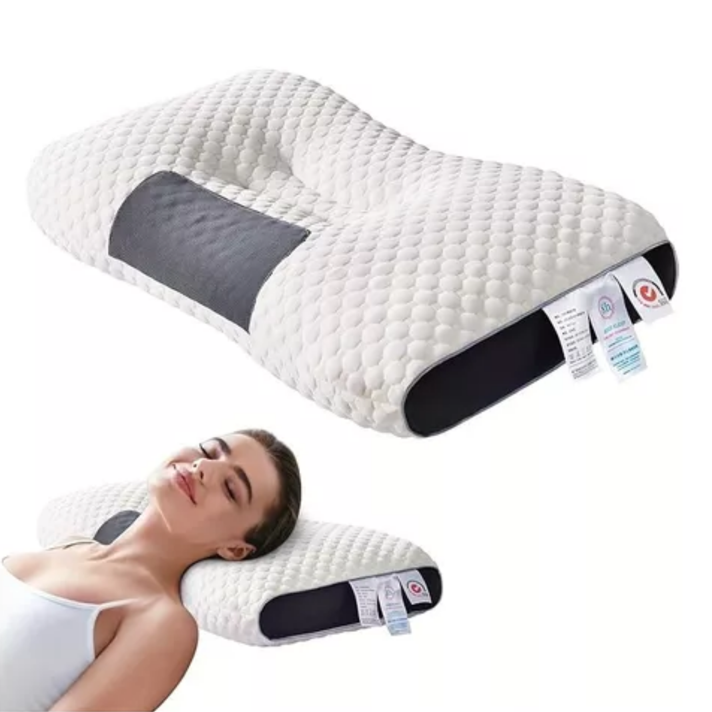 ALMOHADA CERVICAL ORTOPEDICA MEMORIA 3D