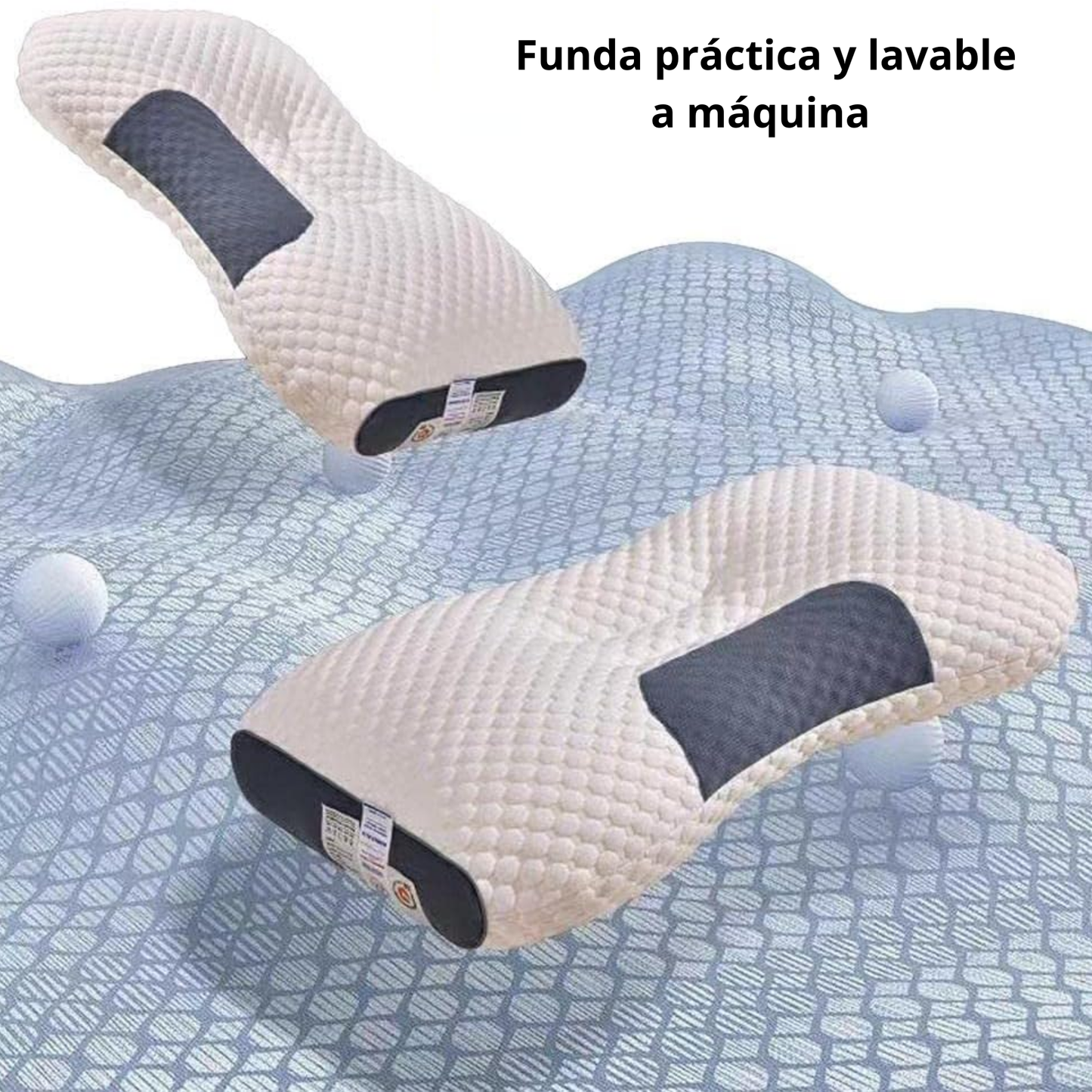 ALMOHADA CERVICAL ORTOPEDICA MEMORIA 3D