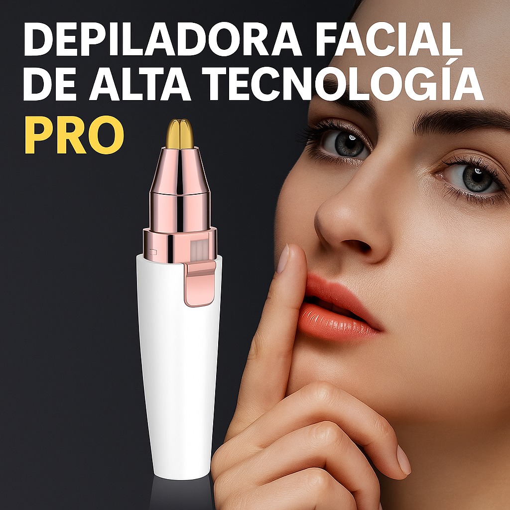 DEPILADORA FACIAL DE ALTA TECNOLOGÍA