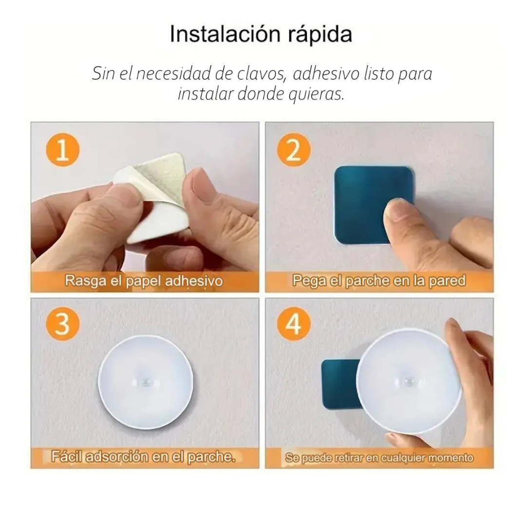 LÁMPARA LED CON SENSOR DE MOVIMIENTO
