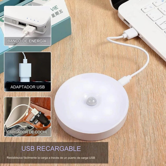 LÁMPARA LED CON SENSOR DE MOVIMIENTO