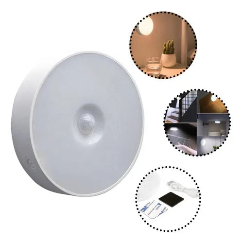LÁMPARA LED CON SENSOR DE MOVIMIENTO