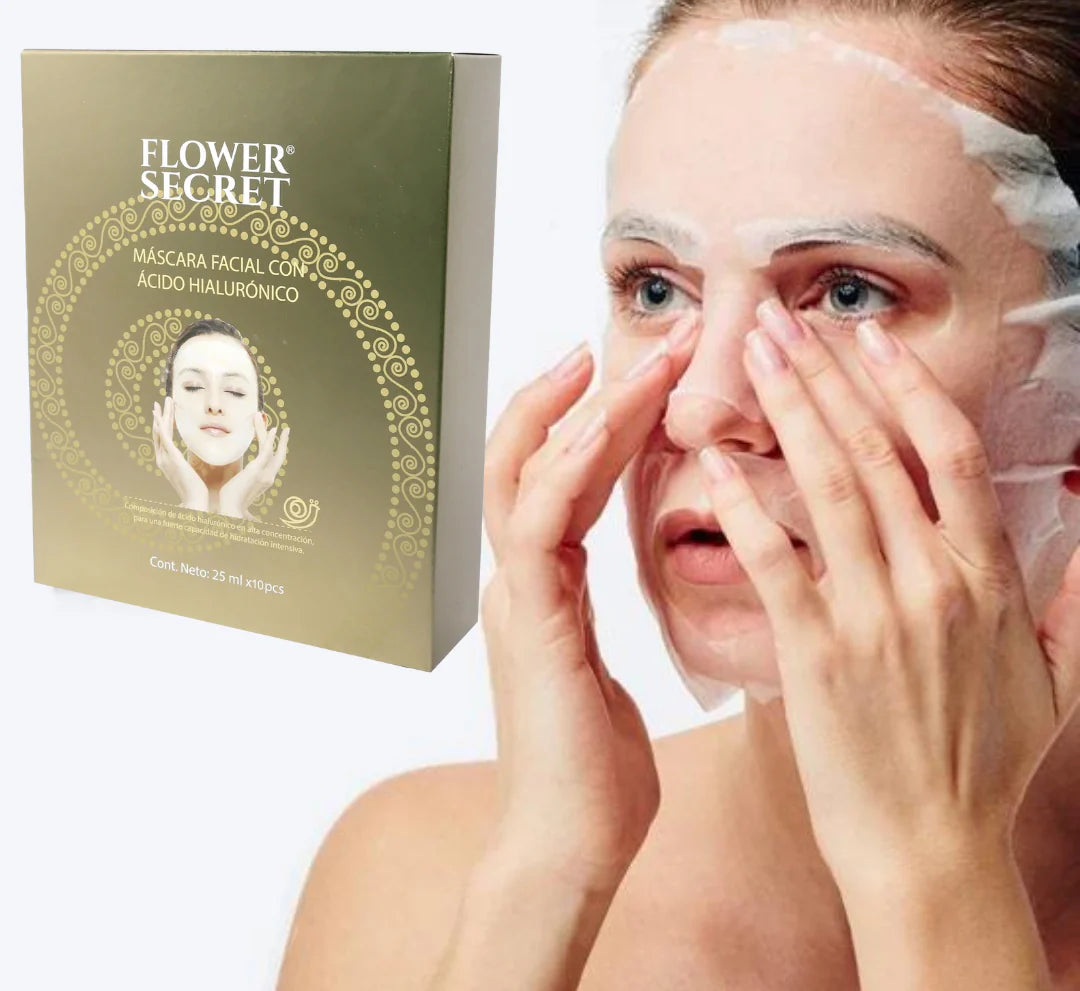 PACK MASCARA FACIAL ACIDO HIALURONICO