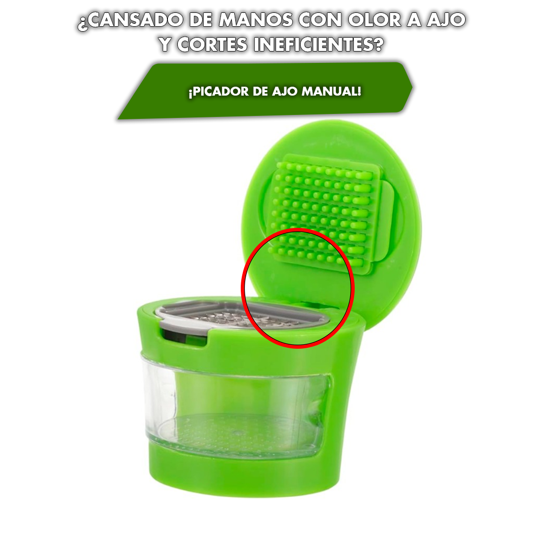 PICADOR DE AJO MANUAL