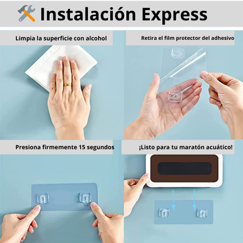 SOPORTE GIRATORIO IMPERMEABLE