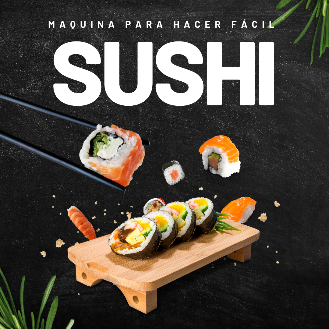 MAQUINA PARA HACER SUSHI FÁCIL