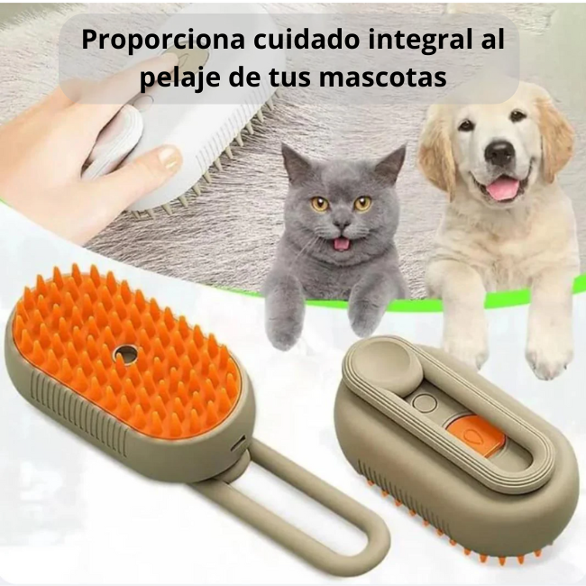 CEPILLO DE VAPOR CON MANGO
